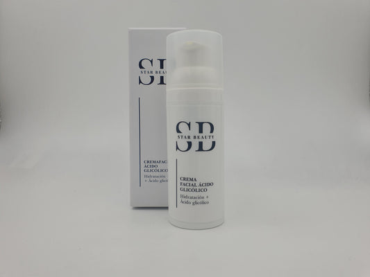 Crema Facial Acido Glicolico - Hidratacion + Acido Glicolico